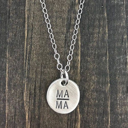 MAMA Necklace: 18" chain