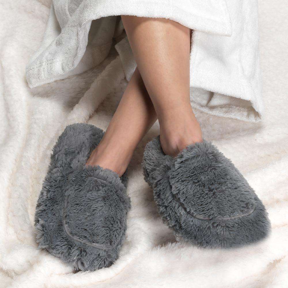 Warmies Slippers - Gray