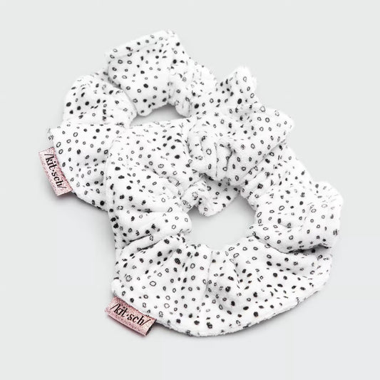 Microfiber Towel scrunchies - Micro Dot