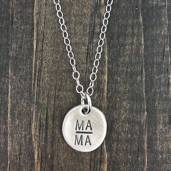 MAMA Necklace: 18" chain