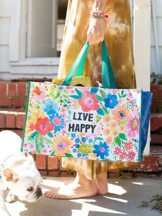 Live Happy Carry All Tote