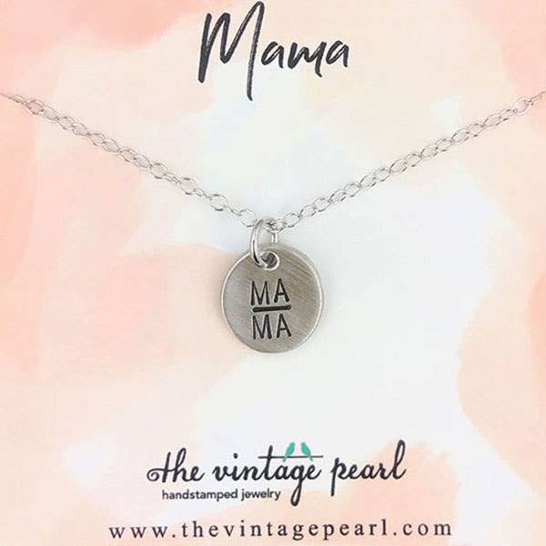 MAMA Necklace: 18" chain