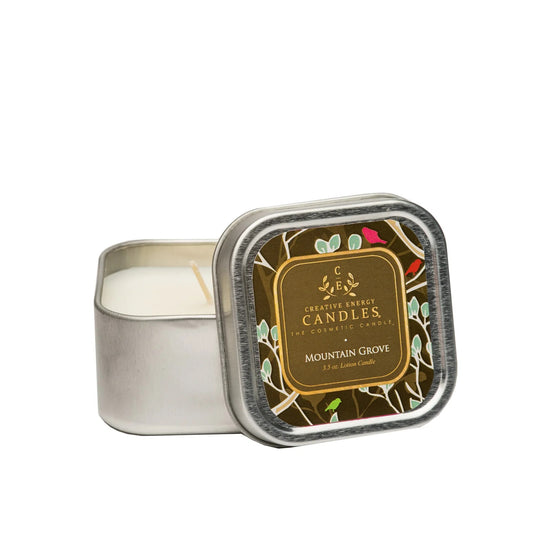 Mountain Grove 2-in-1 Soy Lotion Candle Travel Tin