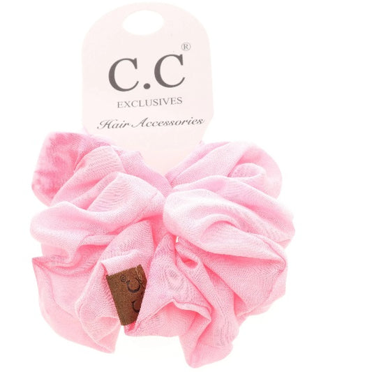 CC Beanie Tie Dye Scrunchie - Pink