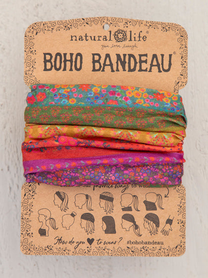 Boho Bandeau - Rainbow Borders